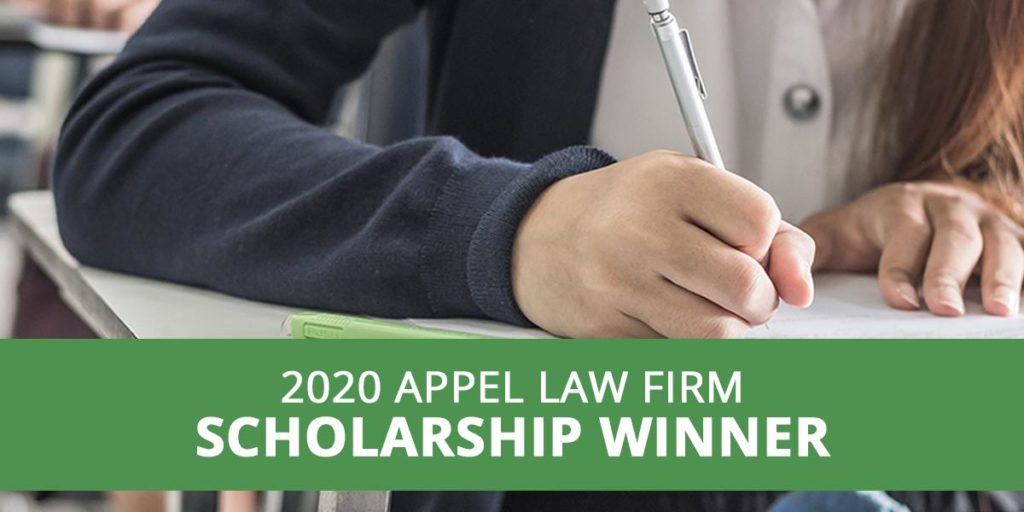 scholarship winner